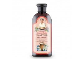 Receptury Babuszki Agafii –szampon do włosów suchych i farbowanych zsiadłe mleko, mydlnica lekarska