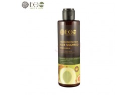 EcoLab – szampon do włosów farbowanych – ochrona koloru – indyjska amla, koenzym Q10