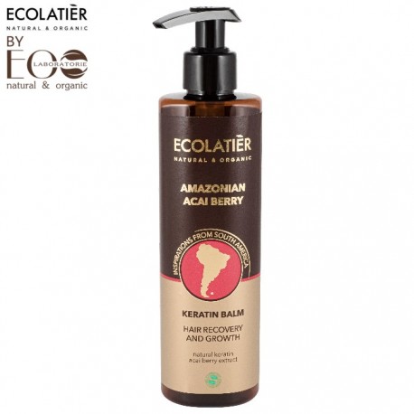 EcoLab Ecolatier – keratynowy balsam do włosów – regeneracja i wzrost